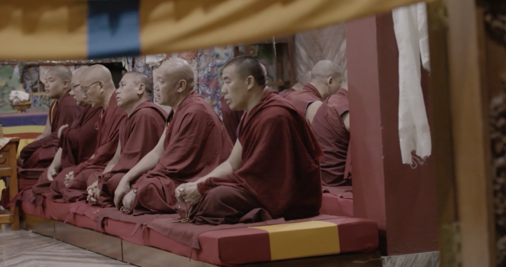 Monks of Sera Mey Monastery